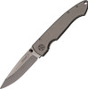 Boker Plus Anti-MC Folding Knife - 3-1/4" Ceramic Blade, Titanium Handles