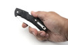 Strike Industries K1-BK Folding Knife - 3.51" AUS8 Stainless Steel Blade, Black Polymer w/Anti-Slip Texture Handle