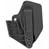 MFT Minimalist Inside Waistband Holster - Fits Ruger EC9/EC9S And LC9/LC9S, Ambidextrous, Black Kydex,Includes 1.5" Belt Attachment