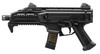 CZ-USA 91351 Scorpion EVO 3 S1 9mm Luger 7.70" TB 20+1 Black Polymer Rec/Grip Adjustable Sights Handstop Right Hand