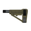 SB Tactical SBA4 Pistol Stabilizing Brace - OD Green - SBA4-04-SB