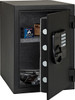 Hornady 95407 Fireproof Safe - Keypad/Key Entry, Black Powder Coated Steel