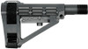 SB Tactical SBA4 Brace Synthetic Black 5-Position Adjustable for AR-Platform (Tube Not Included)