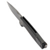 SOG Terminus SJ LTE Knife - 2.95" Graphite TiNi S35VN Clip Point Blade, Carbon Fiber Handles - Slip Joint