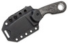 Viper Knives Berus 2 Fixed Blade Knife - 2.44" M390 Stonewashed Sheepsfoot Blade, Carbon Fiber Handles, Kydex Sheath