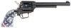Heritage Mfg RR22B6US01 Rough Rider 22 LR 6rd 6.50" Overall Black Steel with USA Flag Wood Grip