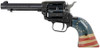 Heritage Mfg RR22B4HBR Rough Rider Betsy Ross 22 LR 6rd 4.75" Overall Black Steel with American Flag Polymer Grip