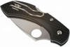 Spyderco Dragonfly 2 Folding Knife - 2-5/16" VG10 Satin Plain Blade, Black FRN Handles