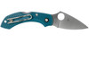 Spyderco Dragonfly 2 Lightweight Folding Knife - 2.29" K390 Satin Plain Blade, Blue FRN Handles
