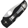 Spyderco Lil' Native Lockback Folding Knife - 2.47" CPM-S30V Satin Plain Blade, Black G10 Handles
