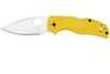 Spyderco Native 5 Salt Folding Knife - 2.95" CPM-MagnaCut Satin Plain Blade, Yellow FRN Handles, Lockback - C41PYL5