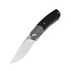 Kansept Knives Reverie Front Flipper - 2.92" CPM-S35VN Clip Point Blade, Black G10 Handles and Titanium Bolsters Kansept Knives Reverie Front Flipper - 2.92" CPM-S35VN Clip Point Blade, Black G10 Handles and Titanium Bolsters