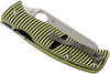 Spyderco Caribbean Salt Series Folding Knife - 3.7" LC200N Sheepsfoot Plain Blade, 3D Machined G10 Handles