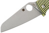 Spyderco Caribbean Salt Series Folding Knife - 3.7" LC200N Sheepsfoot Plain Blade, 3D Machined G10 Handles