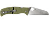 Spyderco Caribbean Salt Series Folding Knife - 3.7" LC200N Sheepsfoot Plain Blade, 3D Machined G10 Handles