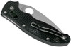 Spyderco Manix 2 Lightweight Folding Knife - 3.37" CTS-BD1 Satin Plain Blade, Black FRCP Handles