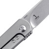 Kizer Knives Feist Front Flipper - 2.83" S35VN Drop Point Blade, Titanium Handles