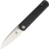 Kizer Knives Feist Front Flipper - 2.83" S35VN Drop Point Blade, Carbon Fiber Handles