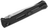 Benchmade 417 Fact Folding Knife - 3.95" S30V Satin Plain Blade, Black Aluminum Handles