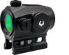 Viridian GDO 25 Green Dot Electro Optic - 2 MOA Green Dot, 25mm Objective, Black, Quick Detach Mount