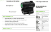 Viridian GDO 20 Green Dot Electro Optic - 3 MOA Green Dot, 20mm Objective, Black