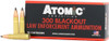 Atomic Ammunition 300 AAC Blackout 110 Grain Nosler Varmageddon Polymer Tip Spitzer - Box of 20