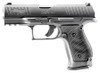 Walther Arms 2830019 PPQ M2 Q4 9mm Luger Caliber with 4" Barrel, 15+1 Capacity, Black Finish Steel Picatinny Rail/Beavertail Frame, Serrated Matte Black Tenifer Steel Slide & Polymer Grip