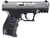 Walther Arms 5082501 CCP M2 380 ACP Caliber with 3.54" Barrel, 8+1 Capacity, Black Finish Picatinny Rail Frame, Serrated Sliver Stainless Steel Slide & Finger Grooved Polymer Grip