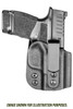Fobus Extraction IWB / OWB Holster  - fits the Taurus Gx4, Right Hand Carry