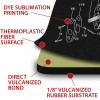 TekMat AK-47 Rifle Cleaning Mat - 12"x36", Black, Includes Small Microfiber TekTowel, Packed In Tube