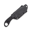 CobraTec Knives D2 Skinner Fixed Blade - 3.75" D2 Blade, Black G10 Handles