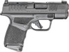 Springfield Armory HC9319BOSPLC Hellcat Micro-Compact OSP 9mm Luger Caliber with 3" Barrel, 10+1 Capacity, Black Finish Picatinny Rail Frame, Serrated/Optic Cut Black Melonite Steel Slide & Adaptive Textured Polymer Grip