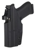 1791 Gunleather TACIWBG43XMOSBLKR Tactical Kydex Black Kydex, IWB Desgin & Belt Clip for Glock 43, 43X, 43X MOS & 48 Right Hand