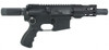 TacFire MAR139-C Short Buffer Tube System for AR Pistol Platform - Black Anodized Aluminum with QD End Plate