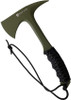 Browning Shock 'N Awe Tomahawk - Green - 1055 High Carbon Steel, Molded Polymer Belt Sheath