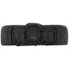 NCSTAR 42" Double Carbine Rifle Case -  Nylon, Black, Exterior PALS Webbing, Interior Padded with Thick Foam, Accommodates two Rifles