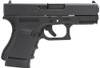 Glock PH3050201 G30S Subcompact 45 ACP Caliber with 3.78" Barrel, 10+1 Capacity, Overall Black Finish Picatinny Rail Frame, Serrated Slim Steel Slide, Finger Grooved Rough Texture Polymer Grip & Fixed Sights