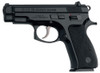 CZ-USA 91190 CZ 75 Compact 9mm Luger Caliber with 3.75" Non-Tilted Barrel, 14+1 Capacity, Black Polycoat Finish Serrated Trigger Guard & Beavertail Frame, Inside Railed Black Slide & Polymer Grip