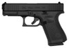 Glock PA195S201 G19 Gen5 Compact 9mm Luger Caliber with 4.02" Glock Marksman Barrel, 10+1 Capacity, Overall Black Finish, Picatinny Rail Frame, Serrated nDLC Steel Slide, Rough Texture Interchangeable Backstraps Grip & Fixed Sights