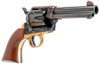 Cimarron PPP357 Pistolero Pre-War 1896-1940 38 Special Caliber with 4.75" Blued Finish Barrel, 6rd Capacity Blued Finish Cylinder, Color Case Hardened Finish Steel Frame & Walnut Grip