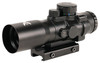 X-vision PSRD1  4x32mm Prismatic Sight - Black, Tri-Illuminated (Red/Green/Blue) Mil-Dot Reticle