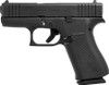 Glock G43XAUT G43X Subcompact 9mm Luger Caliber with 3.41" Glock Marksman Barrel, 10+1 Capacity, Overall Black Finish, Serrated nDLC Steel Slide & Rough Texture Beavertail Polymer Grip