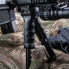 F.A.B. Defense T-POD G2 QR Foregrip with Quick Release Bipod - Fits Picatinny Rails, Black