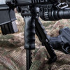 FAB Defense FX-TPODG2T T-Pod G2 Rotating Tactical Foregrip & Bipod Black Polymer Grip - 6061-T6 Aluminum, Tan