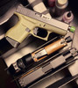 Backup Tactical Glock 43/43X 9MM Threaded Barrel - Black Nitride Finish, 1/2"x28 Threaded