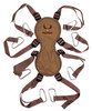 Velvet Antler Technologies Trophy Head Hauler - Brown Nylon Harness, Carry Up to 150 lbs