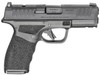 Springfield Armory HCP9379BOSP Hellcat Pro OSP 9mm Luger Caliber with 3.70" Barrel, 15+1 Capacity, Black Finish Picatinny Rail Frame, Serrated/Optic Cut Black Melonite Steel Slide & Adaptive Textured Polymer Grip