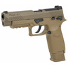 SIG SAUER P320-M17 Air Pistol Replica - .177PEL Caliber, Coyote Tan, Blowback Action, 20Rd