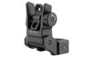 UTG Super Slim Flip-Up Rear Sight - Low Profile, Fits Picatinny, Black Finish