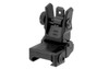 UTG Super Slim Flip-Up Rear Sight - Low Profile, Fits Picatinny, Black Finish